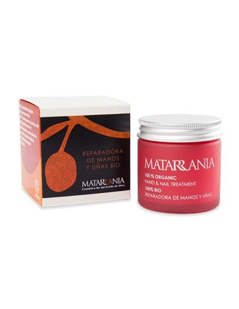 Crema Reparadora de Manos y Uñas Bio Matarrania - 30 ml.