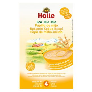 Papillas de Mijo Integral Bio 4M Holle - 250 gramos