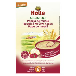 Papillas de Muesli Bio 6M Holle - 250 gramos