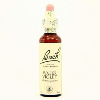 Water Violet/Violeta de Agua Flores Dr. Bach - frasco de 20 ml.