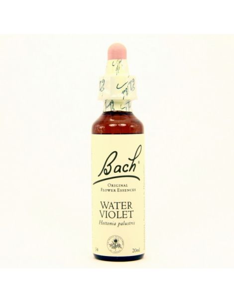 Water Violet/Violeta de Agua Flores Dr. Bach - frasco de 20 ml.