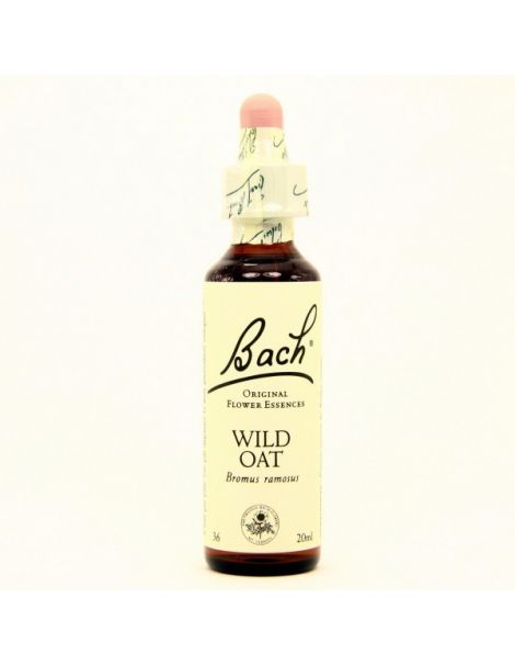 Wild Oat/Avena Silvestre Flores Dr. Bach - frasco de 20 ml.