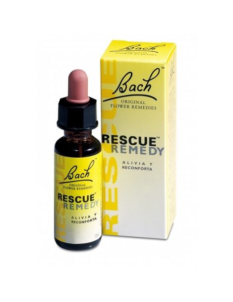 Remedio Rescate (Rescue Remedy) Flores Dr. Bach - frasco de 10 ml.