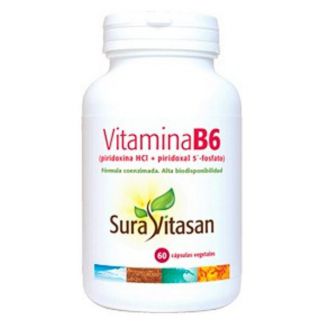 Vitamina B6 Sura Vitasan - 60 cápsulas