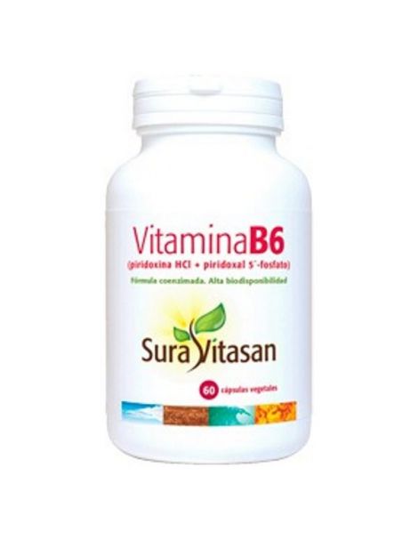 Vitamina B6 Sura Vitasan - 60 cápsulas