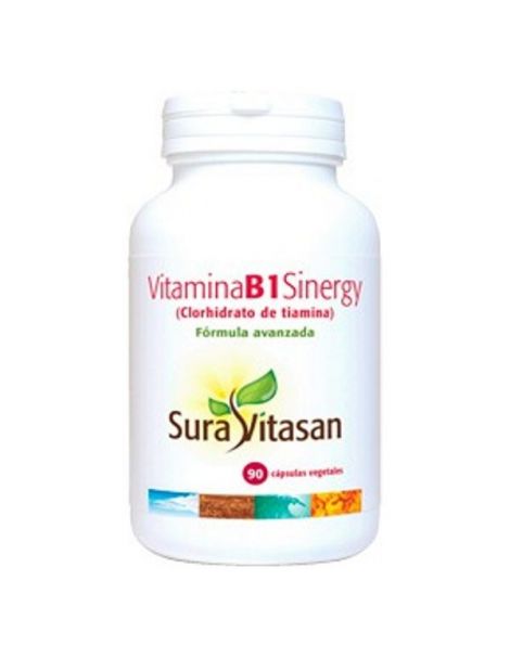 Vitamina B1 Sinergy Sura Vitasan - 90 cápsulas