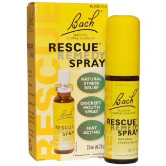 Remedio Rescate (Rescue Remedy Spray) Flores Dr. Bach - spray de 20 ml.