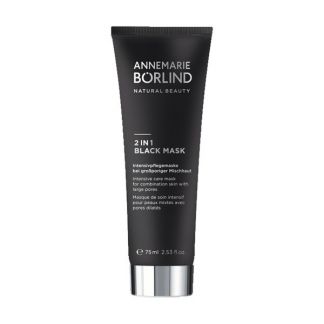Mascarilla 2 en 1 Black Mask AnneMarie Börlind - 75 ml.