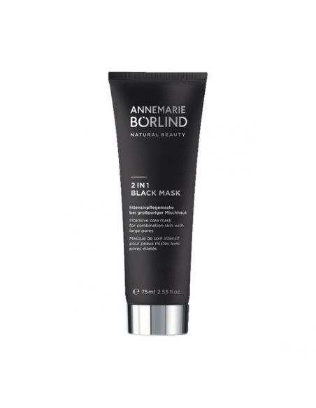 Mascarilla 2 en 1 Black Mask AnneMarie Börlind - 75 ml.