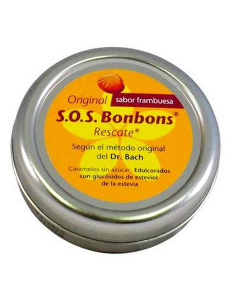 S.O.S Bombons Rescate (Rescue Remedy) Dr. Bach - 38 caramelos