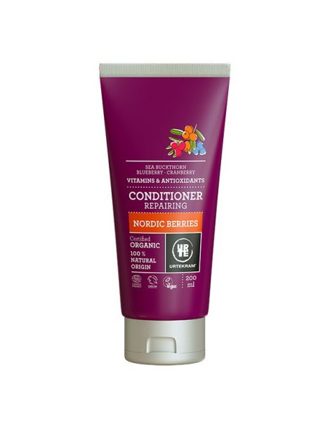 Acondicionador Frutos Rojos Nórdicos Urtekram - 180 ml.