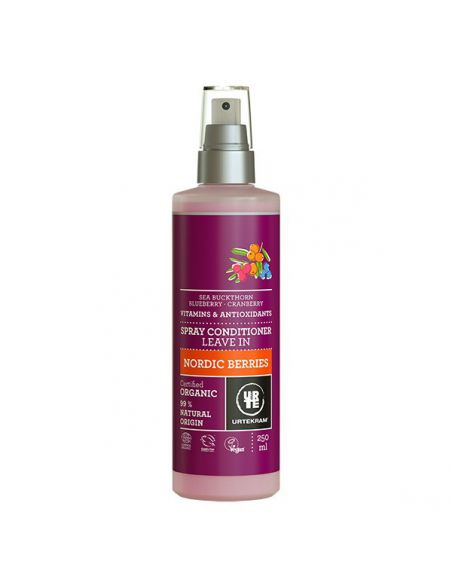 Acondicionador Frutos Rojos Nórdicos Urtekram - spray 250 ml.