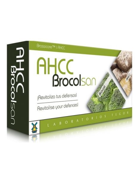 AHCC Brocolsan Tegor - 60 cápsulas