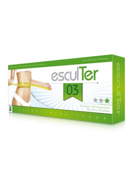 Esculter E3 Tegor - 20 viales + 40 comprimidos