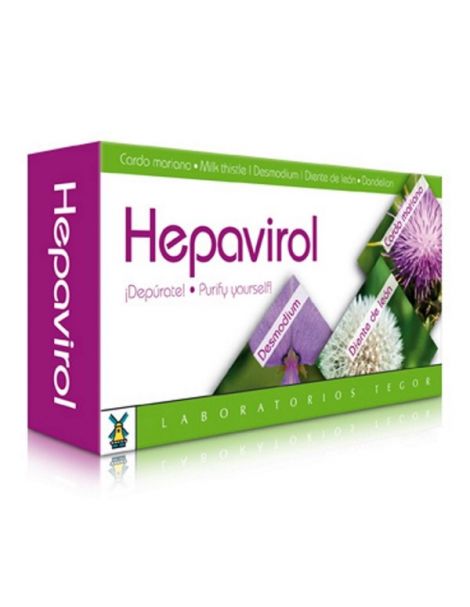 Hepavirol Tegor - 60 cápsulas