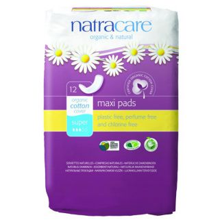 Compresa Super Maxi Natracare - 12 unidades