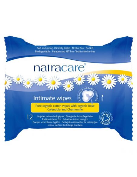 Toallitas Íntimas Natracare - 12 unidades