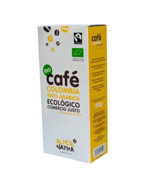 Café Molido Arábica Colombia Bio Alternativa3 - 250 gramos