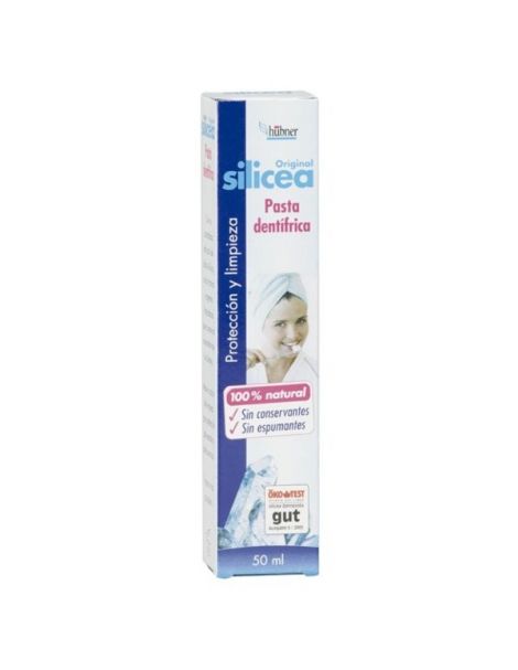 Dentífrico Silicea Hübner - 50 ml.