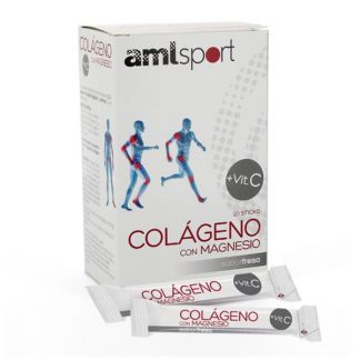 Colágeno con Magnesio + Vitamina C AML Sport Ana Mª. Lajusticia - 20 sticks