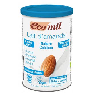 Bebida de Almendra Nature con Calcio Bio Ecomil - 400 gramos