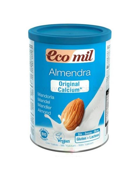 Bebida de Almendra Original con Calcio Bio Ecomil - 400 gramos