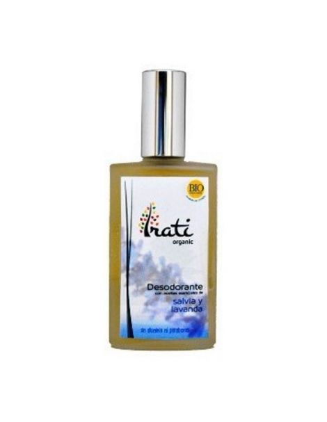 Desodorante en Spray Salvia y Lavanda Irati Organic - 100 ml.