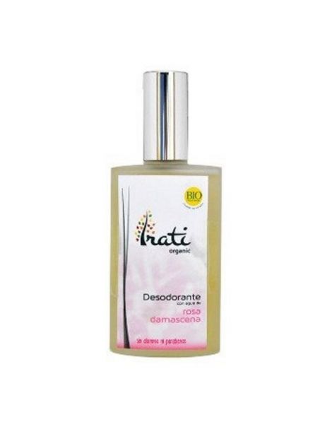 Desodorante en Spray Rosa Damascena Irati Organic - 100 ml.