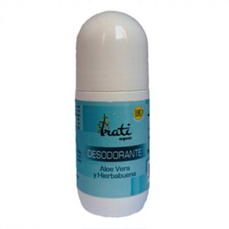 Desodorante Roll-on Aloe Vera y Hierbabuena Irati Organic - 50 ml.