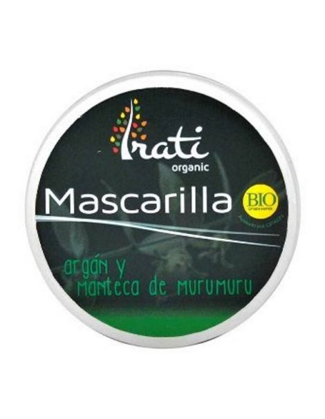 Mascarilla con Argán y Murumuru Irati Organic - 150 ml.