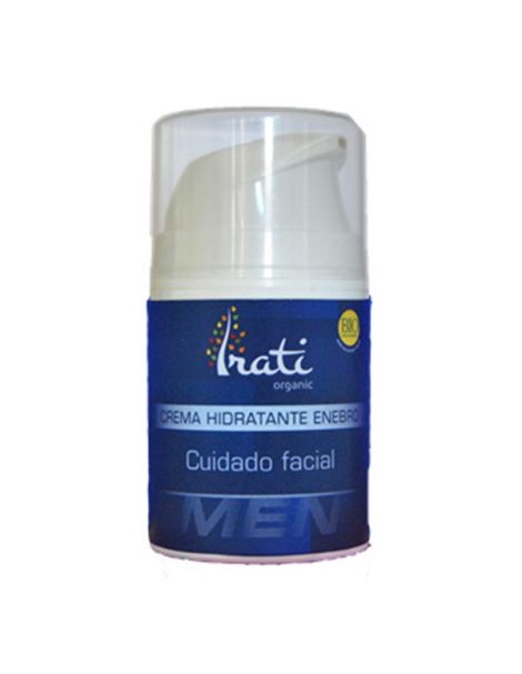 Crema Hidratante con Enebro para Hombre Irati Organic - 50 ml.