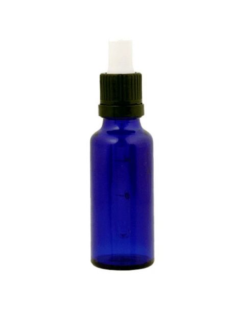 Frasco Cuentagotas Vidrio Azul Cobalto - 30 ml.