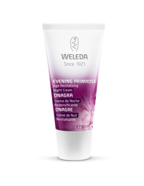 Crema de Noche Redensificante de Onagra Weleda - 30 ml.