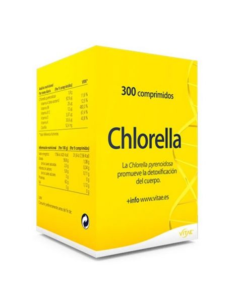 Chlorella Vitae - 300 comprimidos