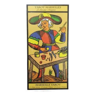 Tarot Marsellés 22 Arcanos Mayores (Cartas Tamaño Pequeño)