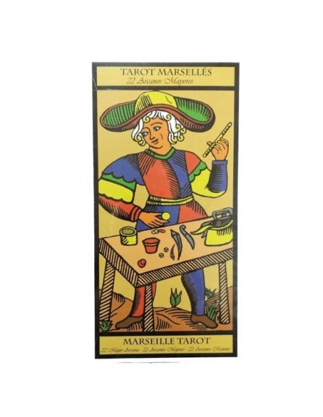 Tarot Marsellés 22 Arcanos Mayores (Cartas Tamaño Pequeño)