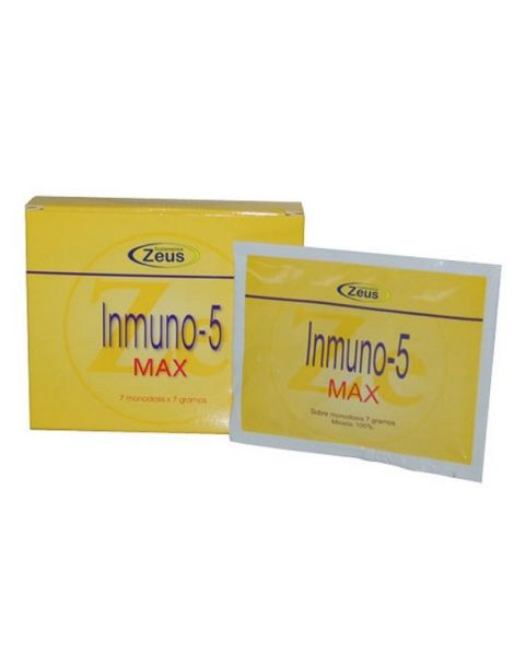 Inmuno-5 Max Zeus - 7 sobres