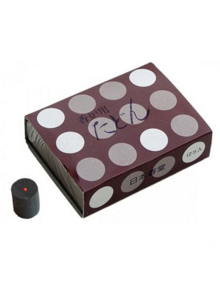 Carbón Japonés para Incensario - caja de 12 unidades