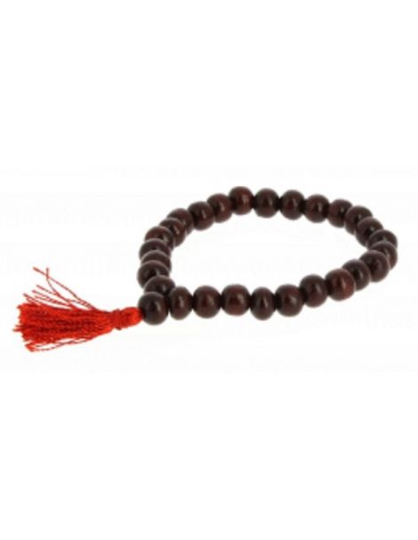 Pulsera Mala Madera Oscura