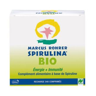 Recarga Spirulina (Espirulina) Bio Marcus Rohrer - 3 x 180 comprimidos