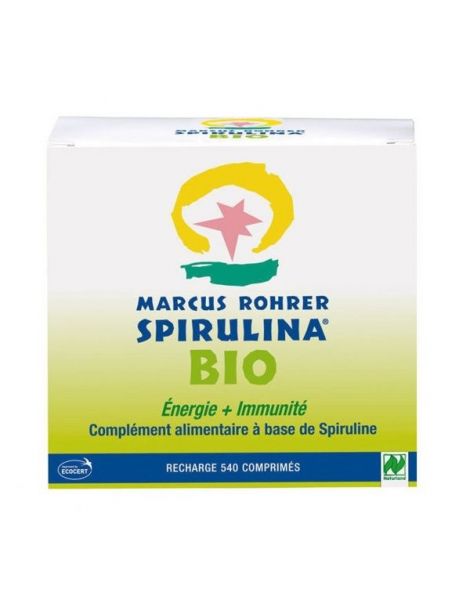 Recarga Spirulina (Espirulina) Bio Marcus Rohrer - 3 x 180 comprimidos