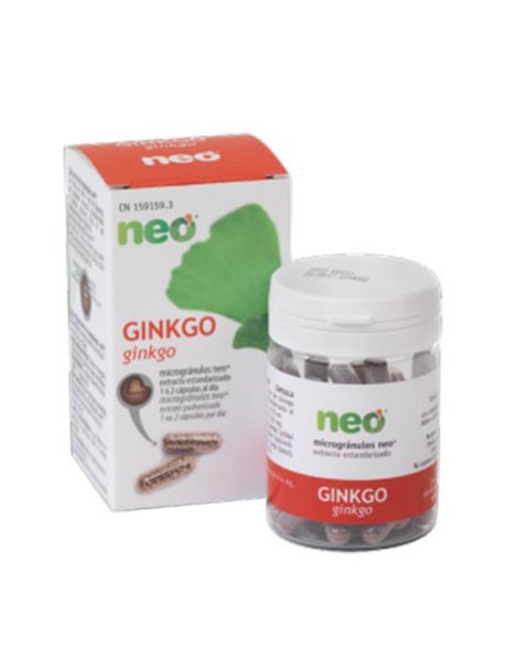 Ginkgo Microgránulos Neo - 45 cápsulas
