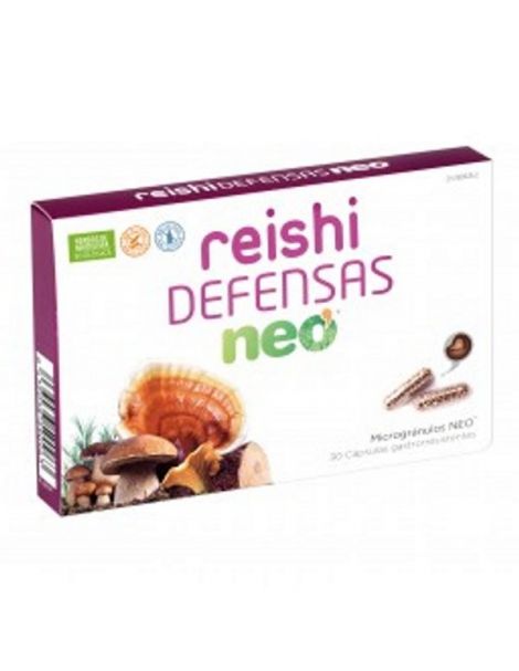 Reishi Defensas Microgránulos Neo - 30 cápsulas