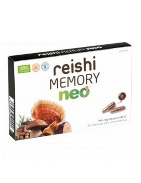 Reishi Memory Microgránulos Neo - 30 cápsulas