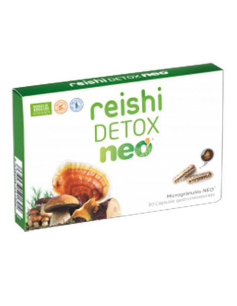 Reishi Detox Microgránulos Neo - 30 cápsulas