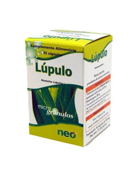 Lúpulo Microgránulos Neo - 45 cápsulas