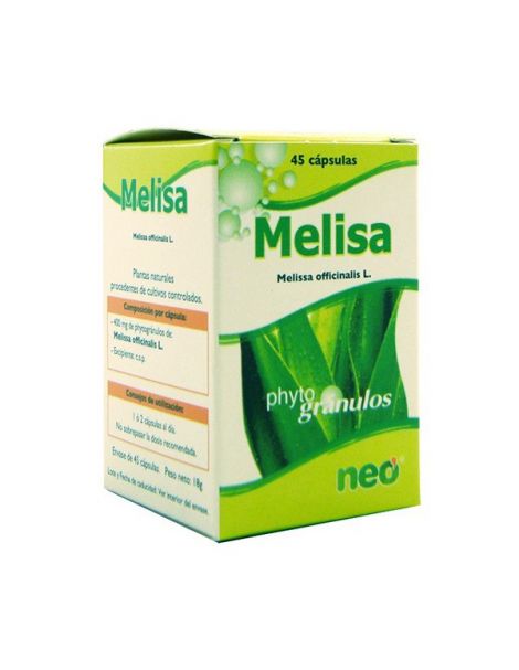 Melisa Microgránulos Neo - 45 cápsulas