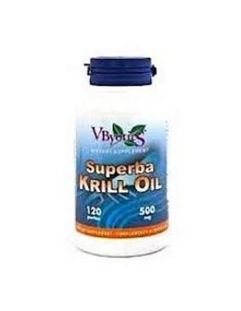 Aceite de Krill Superba VByotics - 120 cápsulas
