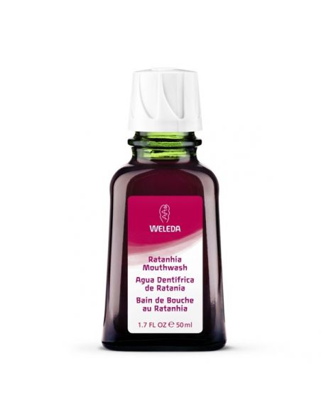 Agua Dentífrica de Ratania Weleda - 50 ml.