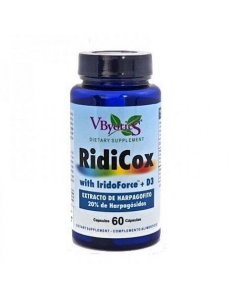 Ridicox (Iridoforce) VByotics - 60 cápsulas